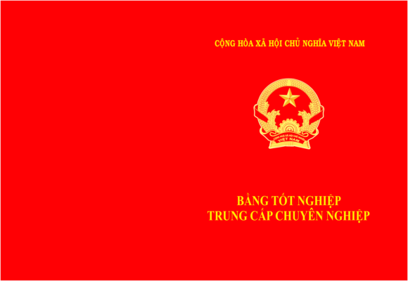 bìa bằng trung cấp cần làm từ năm 2019 đến nay