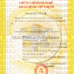 chứng chỉ hành nghề khám chữa bệnh, loại cũ và loại mới
