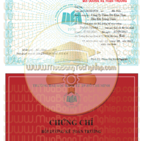 Chứng chỉ kế toán trưởng cho người đang đi làm