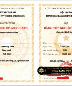 Làm Bằng Cao Đẳng Kinh Tế TpHCM, Dịch vụ đi đầu vê công nghệ trong nước