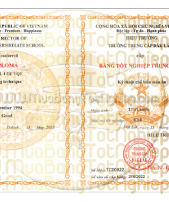 làm bằng trung cấp Đắk Lắk năm 2022