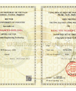 mẫu làm bằng cao đẳng công nghiệp hà nội trường đại học công nghiệp hà nội