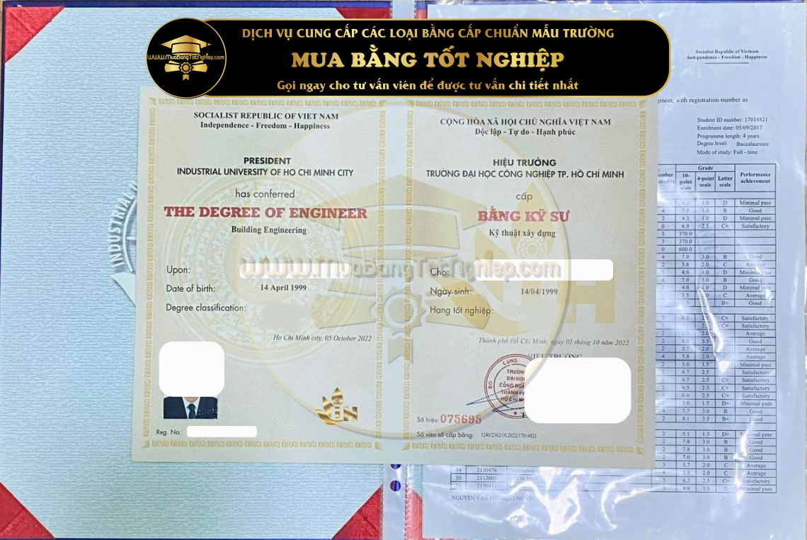 Mua Bằng Đại Học Công Nghiệp TpHCM, hãy gọi ngay cho dịch vụ chúng tôi