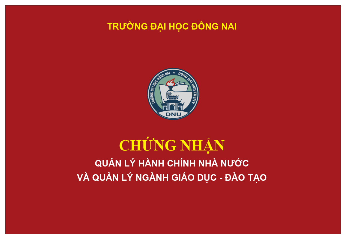 Bìa cc nvsp trường ĐH Đồng Nai, dịch vụ làm bằng cấp chứng chỉ uy tín