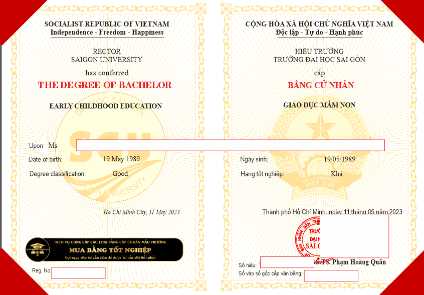 Mua bằng Giáo dục mầm non trường Đại học Sài Gòn là một lựa chọn tuyệt với khi đi xin việc.